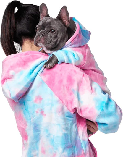 Spark Paws Human Hoodie - Premium Quality, Buttery Soft, Superior Comfort and Fit, Calming Fleece Interior, Suitable for All Styles - Snow Cone - S