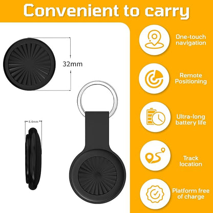 GPS Tracker for Vehicles, Mini Portable Car GPS Tracking of iOS & Android App Support, Full Global Coverage Location GPS Tracker for Dogs,No Subscription Required/No Monthly Fee/No SIM Card Required