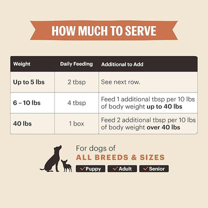 The Honest Kitchen Human Grade Functional Pour Overs: Immune Support - Beef Stew Dog Food Topper, 5.5 oz x12