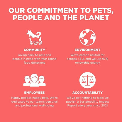 Go! Solutions Carnivore Salmon + Cod Grain-Free Dry Cat Food, Our Highest-Protein Kibble Made with Real Meat & Fish, Chicken-Free Recipe, for Kittens, Adults & Seniors, 8 lb Bag