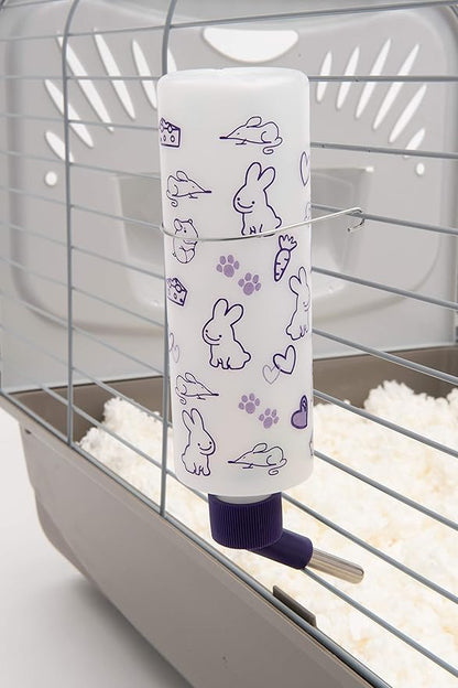 Lixit Weather Resistant Cage Water Bottles for Rabbits, Ferrets, Guinea Pigs Hamsters and Other Small Animals. (16-Ounce)