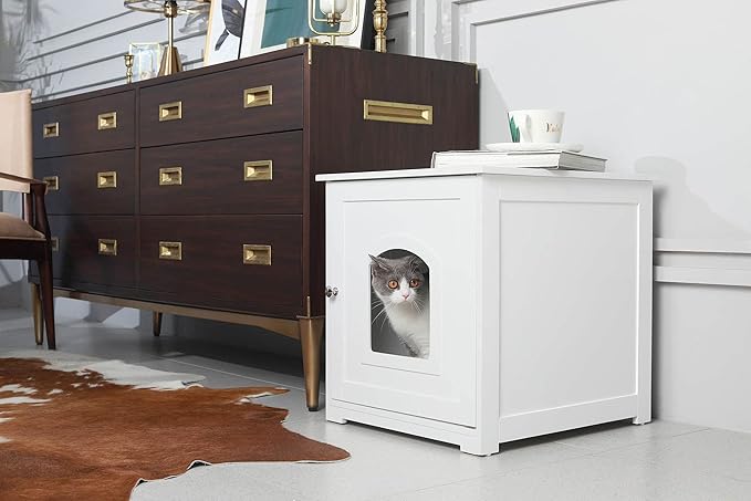 zoovilla Kitty Litter Cabinet – Hidden Litter Box Furniture