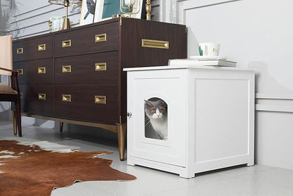 zoovilla Kitty Litter Cabinet – Hidden Litter Box Furniture