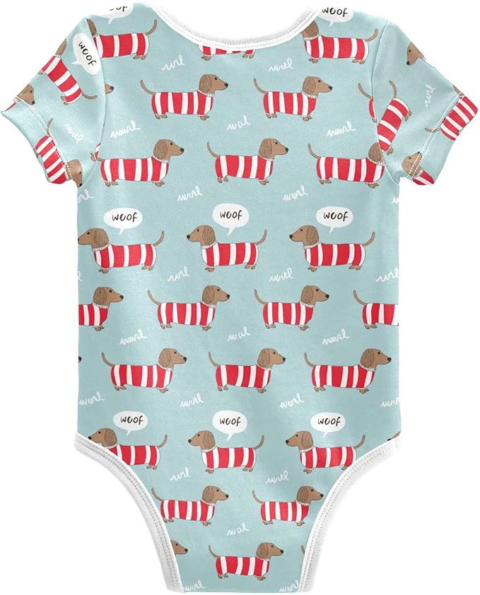 Bright Emotions Raccoons Baby Short Sleeve Bodysuits Romper Unisex Infant Outfit Wrapping Clothes for Boy Girl kids 3M