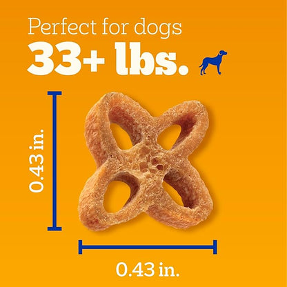 Pedigree Dentastix Chewy Chunx Large Dog Dental Treats Chicken Flavor, 13.5 oz. Bag