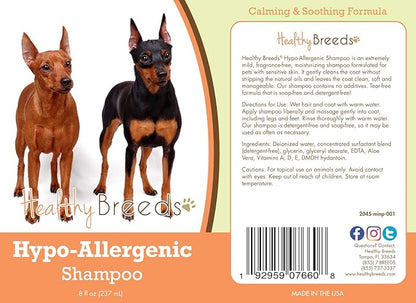 Healthy Breeds Miniature Pinscher Hypo-Allergenic Shampoo 8 oz