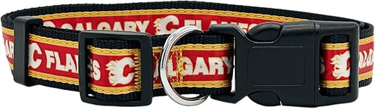 Pets First NHL Collar for Dogs & Cats. Adjustable, Cute, & Stylish! The Ultimate Hockey Fan Collar!