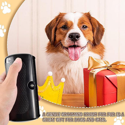 Deshedding Dog Brush, Dog Grooming Brush for Shedding, Pet Hair Removal Tool for Cats, Dogs, Horses, Easy Hair Removal for Pets