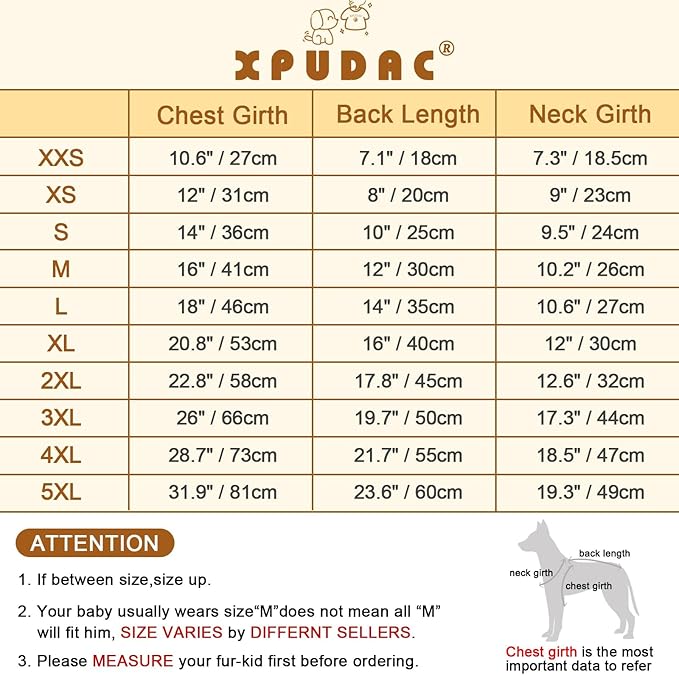 XPUDAC 4 Pack Dog Pajamas for Small Dogs Girl Boy Soft Stretchy Pjs Summer Puppy Clothes for Doggie Pet Outfits, 2X-Large