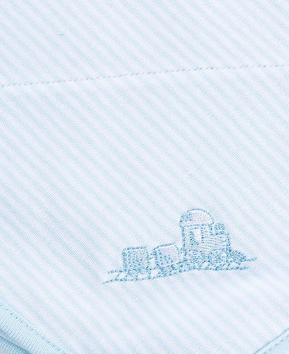 Little Me Blankets for Baby Boys' Thank Heaven for Little Boys' Swaddling Receiving Blanket