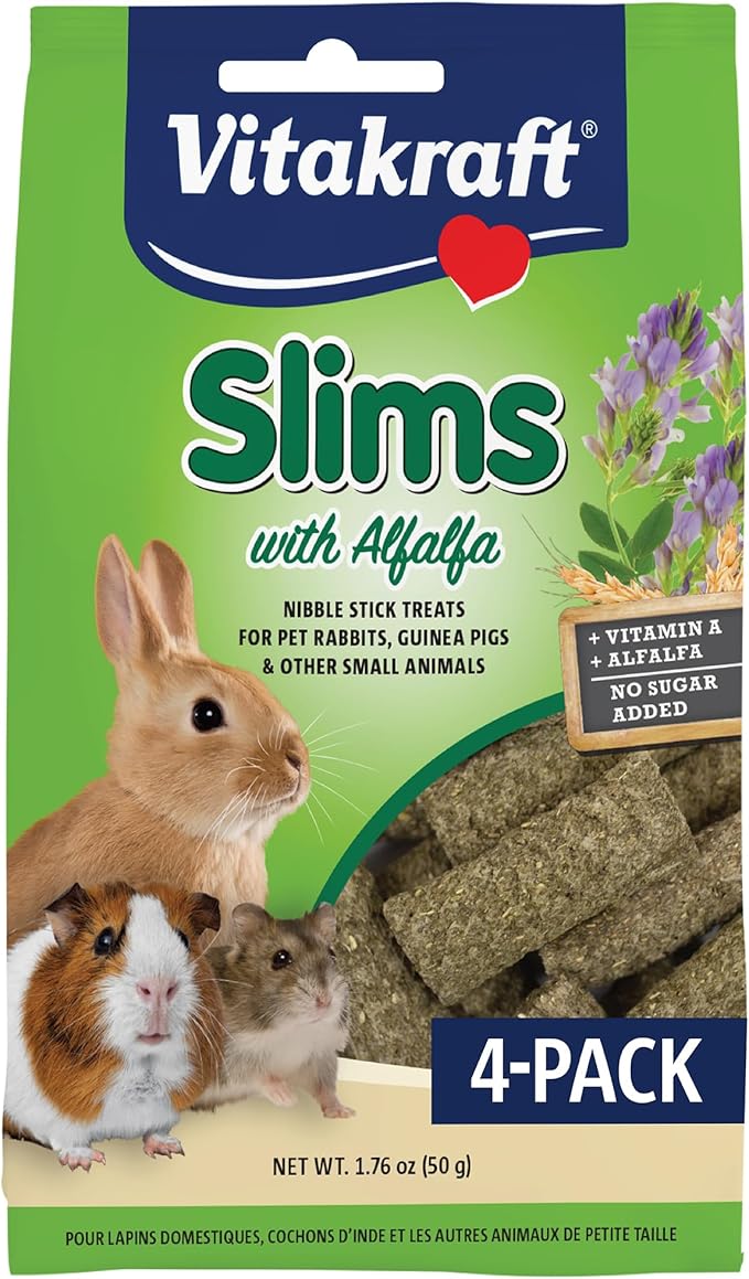 Vitakraft Slims with Alfalfa Small Animal Treat 7.04 oz