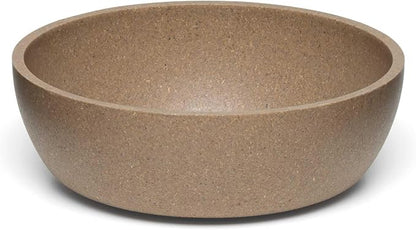 Loving Pets - Dolce Bamboo - Eco-Friendly Pet Bowls & Dishes for Dog, Cats, Puppy Food and Water Bowl -Sustainable and Dishwasher Safe, Made with Real Bamboo (Medium, Coffee-Brown)