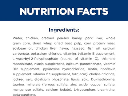 Hill's Science Diet Adult 7+ Small & Mini Wet Dog Food, Chicken & Barley, 5.8 oz. Cans, 24-Pack