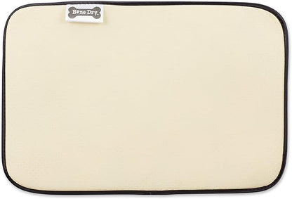 Bone Dry Machine Washable, Ultra Absorbent Pet Mat, 12x18, Cat Silhouette
