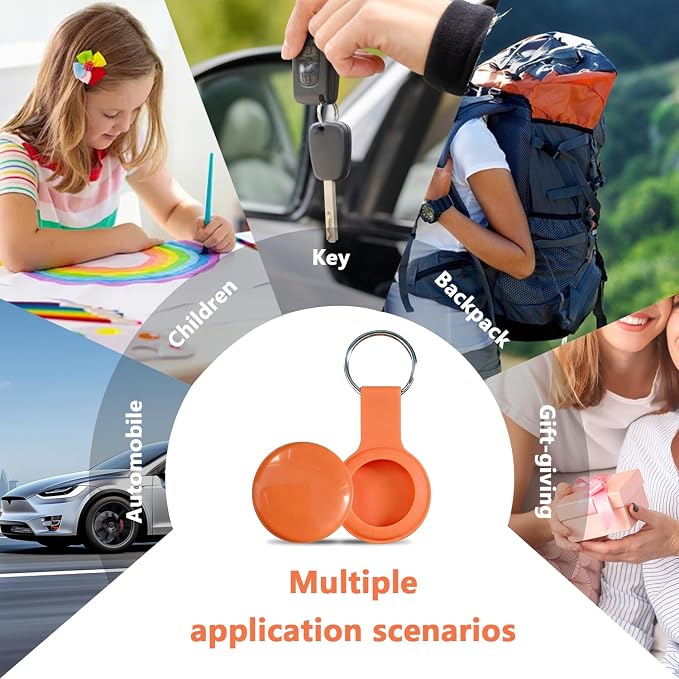 GPS Tracker for Vehicles,Portable GPS Tracking Device-TG03-Orange | Real Time Full Global Coverage Location Tracker for Kids,Dogs,Trucks/Person,No Monthly Fee/No SIM Card Required
