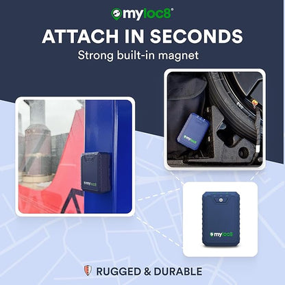 Ultra GPS Tracker for Vehicles – Rugged, Waterproof, Hidden GPS Car Tracker Device for Vehicles, Trucks - 4G LTE, Real-Time Updates, 9 Months Battery Life - (Subscription Required)