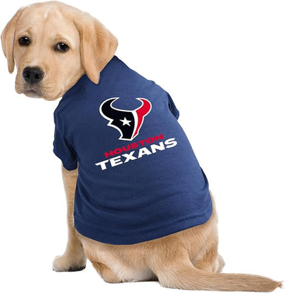 Littlearth Houston Texans NFL Pet T-Shirt