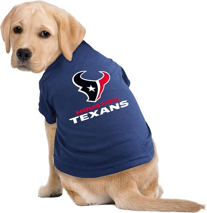 Littlearth Houston Texans NFL Pet T-Shirt