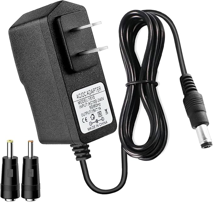 Litter Robot Power Cord Compatible with Litter Robot 2 3, 4 Open Air Self Cleaning Cat Litter Box,Litter Robot Power Supply Replacement Self-Cleaning Cat Litter Boxes,15V dc Adapter Universal- 6.6FT