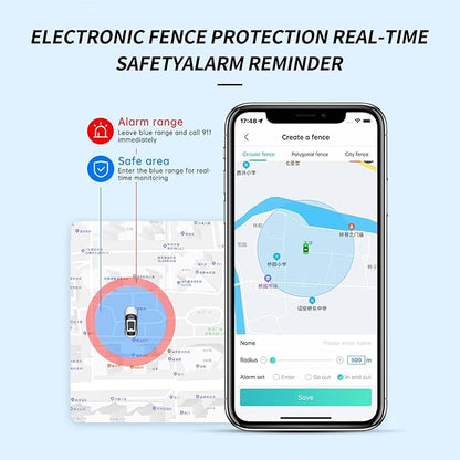 GPS Tracker for Vehicles - Tracking Devices for Cars Hidden, Tracker Device for Vehicles No Monthly Fee, Magnetic Car Tracker Device Real-Time Location, No Subscription, for Cars Kids Pet Trucks