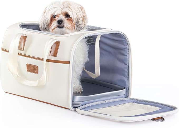 Traveler's Choice Argo Pawsport to Adventure Pet Carrier, Tan