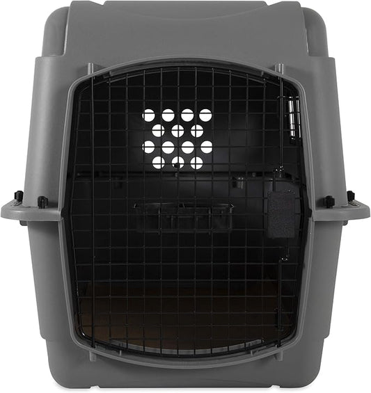 Petmate Sky Kennel - For Air and Travel, Airline Compliant Dog Crate for Pets 30-50 lbs, Heavy Duty Dog Kennel, Made in the USA- 32 Inches