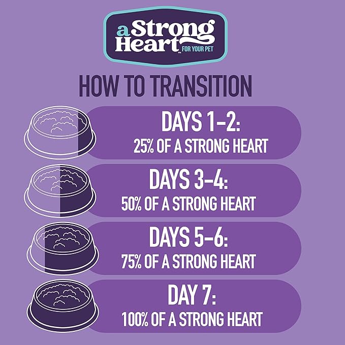 A Strong Heart Wet Dog Food Pouches, Chicken Casserole Dinner in Gravy, 3.5 oz Pouches (Pack of 24), Made in The USA with Real Chicken