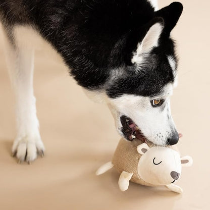 Fringe Studio HEDGY 3D Earth Friendly Cotton Canvas Dog Toy, PetShop Collection (718010)