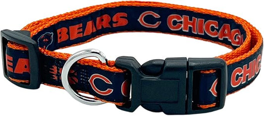 Pets First NFL Chicago Cubs Licensed PET COLLAR, Extra Large - Heavy-Duty, Strong, and Durable Dog Collar. Available in 31 Football Teams and 4 Sizes