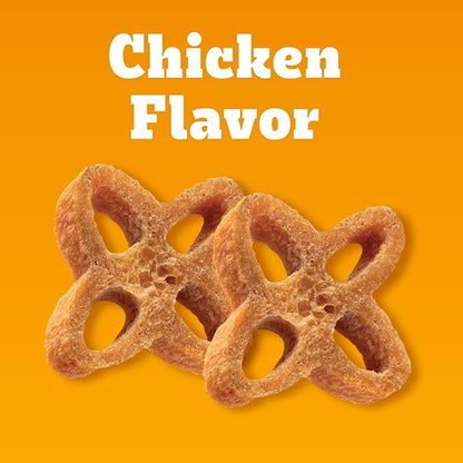 Pedigree Dentastix Chewy Chunx Large Dog Dental Treats Chicken Flavor, 13.5 oz. Bag