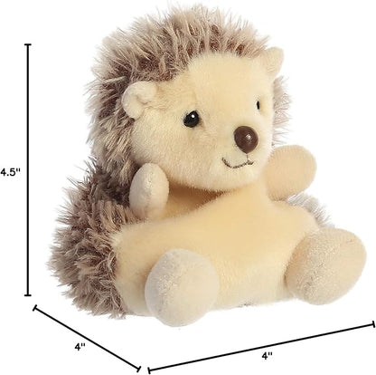 Aurora® Adorable Palm Pals™ Hedgie Hedgehog™ Stuffed Animal - Fun Collectible Plush for Kids and Adult Collectors - Perfect for Decorating Rooms and Birthday Gifts - Brown 4.5 Inches