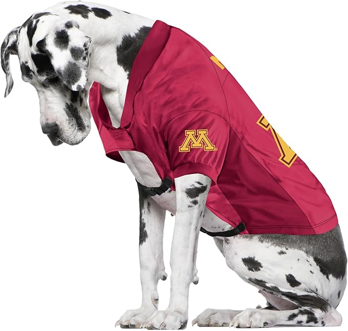 Littlearth NCAA Stretch Pet Jersey for Big Dogs