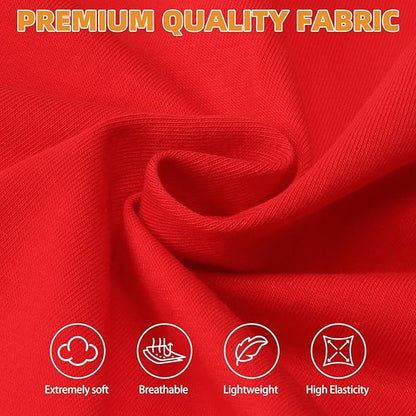KOOLTAIL Dog Clothes for Large Dogs Boy Girl, 2 Pack Cotton Fall/Winter Warm Dog T Shirts Coats for Outdoor, UV & Insect Protection Anti-Hair Loss & Lightweight Pet Vest Tank Tops Apparel, Black&Red L