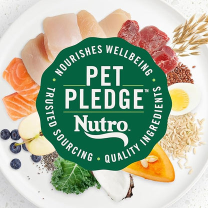 Nutro Ultra Dry Dog Food for Adult Dogs with a Trio of Proteins from Chicken, Lamb and Salmon, 4 lb. Bag