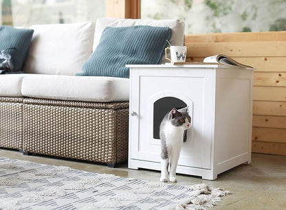 zoovilla Kitty Litter Cabinet – Hidden Litter Box Furniture