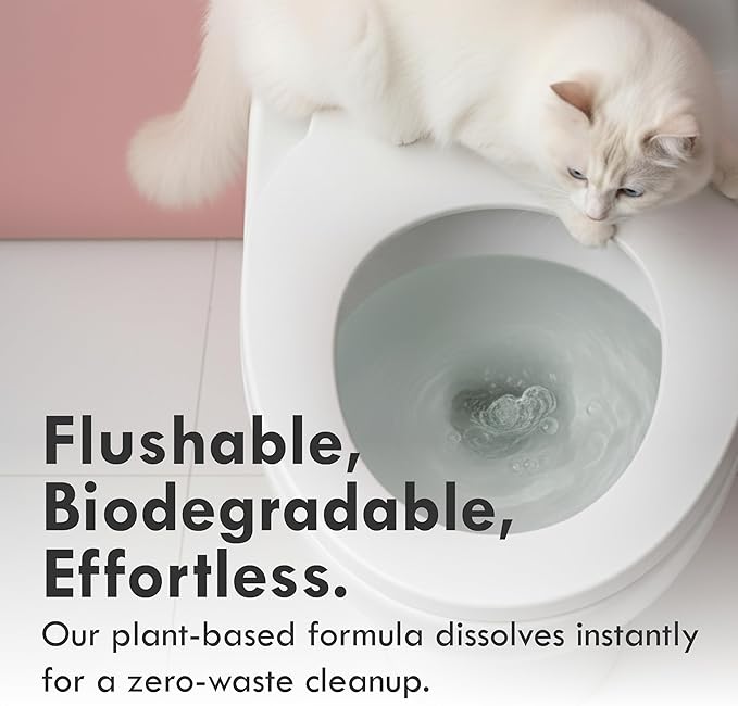 Lady N Pellet Tofu Cat Litter Yosemite Woody Scent, Strong Clumping, Ultra Absorbent, Dust-Free Low Tracking, Water-Soluble, Natural Ingredients, Enviro-Probiotic for Odor Control 18lb