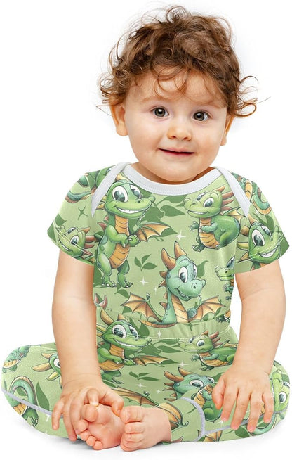 Baby Clothes Set Infant Bodysuits Pants Sets 0-24M For Boys Girls