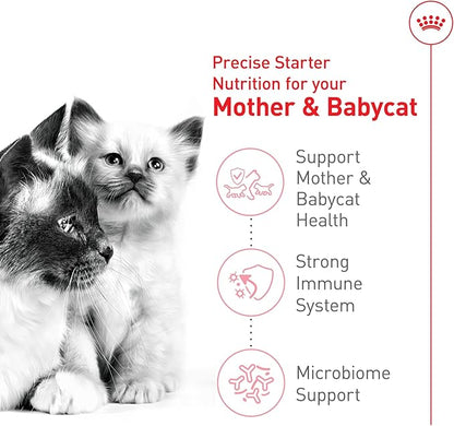 Royal Canin Feline Health Nutrition Mother & Babycat Queen Dry Cat Food, 6 lb Bag