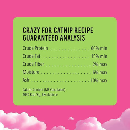 Bonkers Purrpops Freeze Dried Chicken & Catnip Flavor Lollipop Cat Treats, Healthy Single Ingredient Treats, Training Treats or Food Topper, for All Breeds and Ages, Value Pack (32 Pieces)
