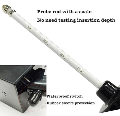 Dog Ovulation Detector Automatic Dog Ovulation Tester for Canine Breeder Tester Dogs Breeding Tool for Veterinary Mating Pregnancy Planning with Detailed Instructions Carry Case