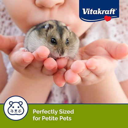 Vitakraft Mini Drops Cherry Banana Treats for Hamsters Rats Mice and Small Pets - Wholesome Small Animal Snacks with Real Fruit Flavor and Nutrient-Rich Goodness - 2.5 Ounce Pack