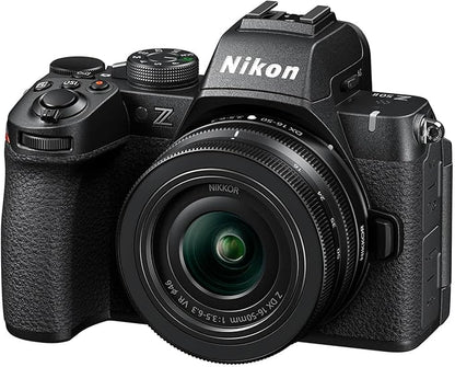 Nikon Z50 II with Wide-Angle Zoom Lens | Compact mirrorless Stills/Video Camera with Easy Color presets and Wireless Photo Sharing | Nikon USA Model