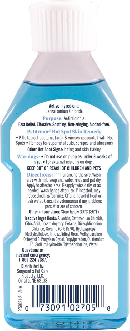 PetArmor Hot Spot Skin Remedy for Dogs, 4 oz (Pack of 2)