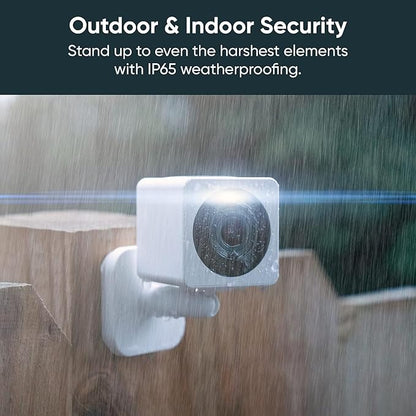 WYZE Cam OG White with Wyze Cam Plus Monthly, covers 1 Wyze camera, Auto-Renews at $2.99/month, Activation Required, Cancel Anytime