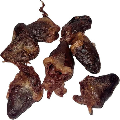 Freeze-Dried Raw Treats - Duck Heart - 2.5oz Bag, Dog & Cat Snacks, Single Ingredient, Natural, Pet Food Topper, Protein‑Packed Meat