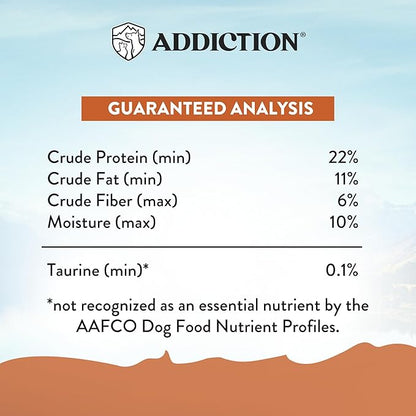 Addiction Wild Kangaroo & Apples Dry Dog Food - Limited Ingredient, Novel Protein for Dogs with Allergies, Grain-Free - Support Muscle Development & Manage Weight - Made in New Zealand 4lb - 4 Packs