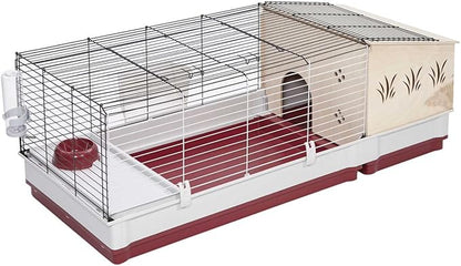 MidWest Homes for Pets Rabbit Hutch Extension | Wood Rabbit Hutch Extension Fits Midwest Models 158 & 158XL, 158HEX
