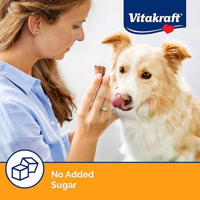 Vitakraft Meaty Morsels Dog Treat, Chicken Recipe with Beef & Carrots, Value-Pack, 4 Count