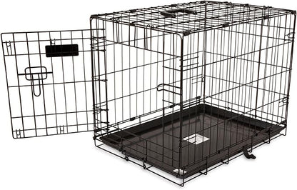 Precision Pet Products One Door Provalue Wire Dog Crate, 24 Inch, For Pets 15-30 lbs, With 5-Point Locking System