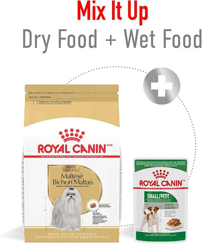 Royal Canin Breed Health Nutrition Maltese Adult Dry Dog Food, 10 lb Bag